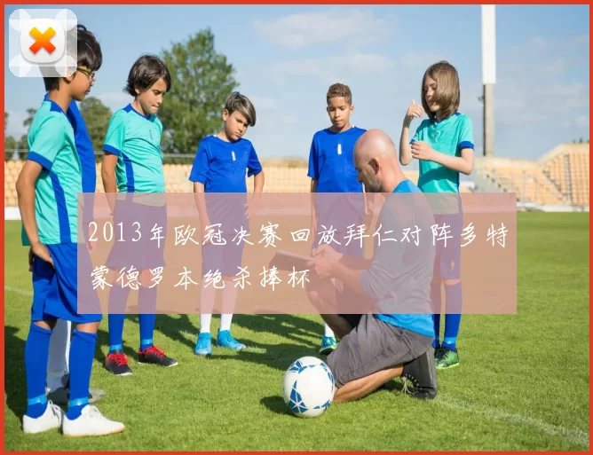 2013年欧冠决赛回放拜仁对阵多特蒙德罗本绝杀捧杯