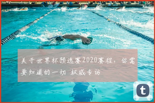 关于世界杯预选赛2020赛程,你需要知道的一切 权威专访