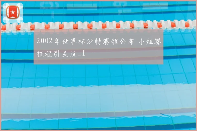 2002年世界杯沙特赛程公布 小组赛征程引关注_1